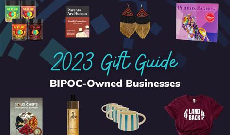 2023 Holiday Gift Guide BIPOC Owned Businesses Equity In The Center