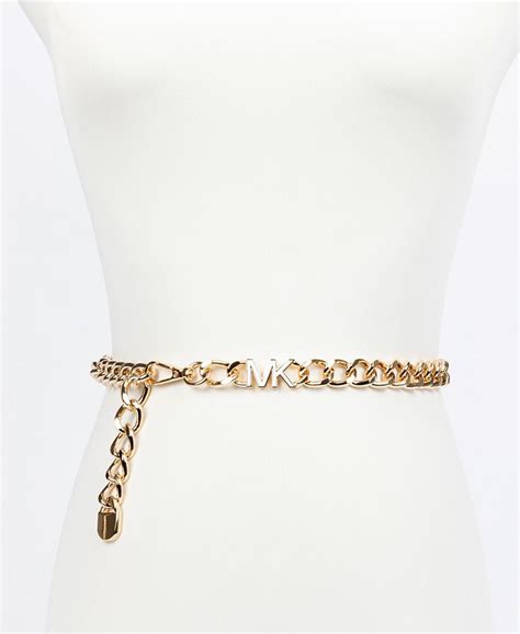 Michael Kors Enamel Filled Chain Belt Macys