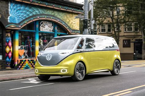 Volkswagen I D Buzz Concept First Drive Review Automobile Magazine