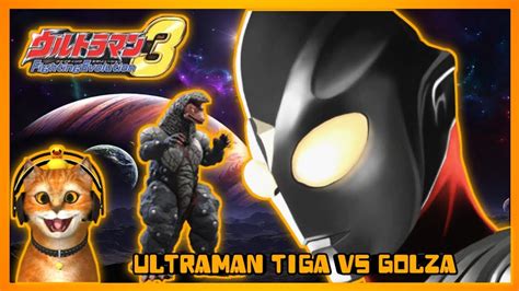 Ultraman Tiga Vs Golza Ultraman Fighting Evolution Gameplay