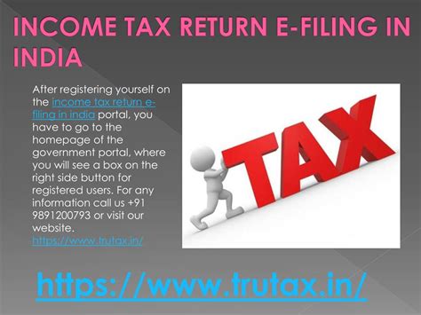 Ppt Log Into Your Account In The Income Tax Return E Filing In India