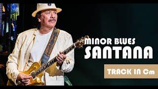 Santana Style Minor Blues Guitar Backing Track Jam In C Chords Chordify