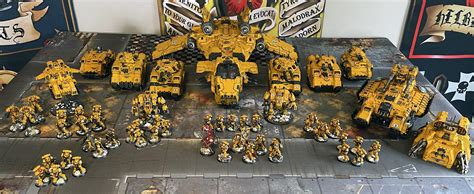 Full Imperial Fist Army : r/ImperialFists