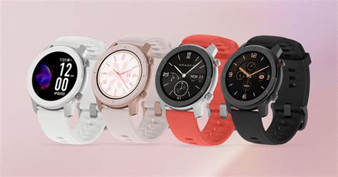 Amazfit GTR 42 mm with a duration of 12 days come on sale. The global ...