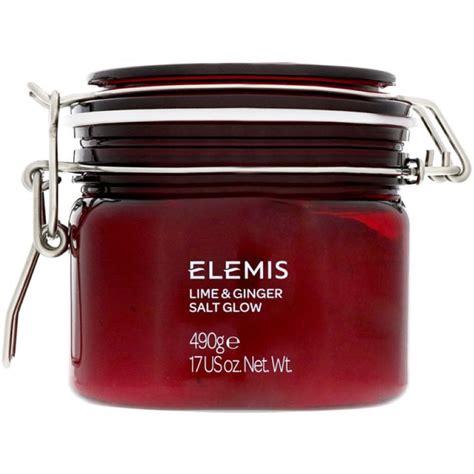 Elemis Lime and Ginger Salt Glow 490g - Exfoliating Body Scrub