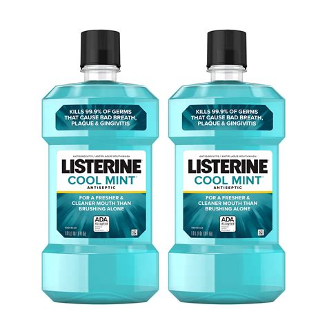 Buy Listerine Cool Mint Antiseptic Mouthwash To Kill Of Germs That