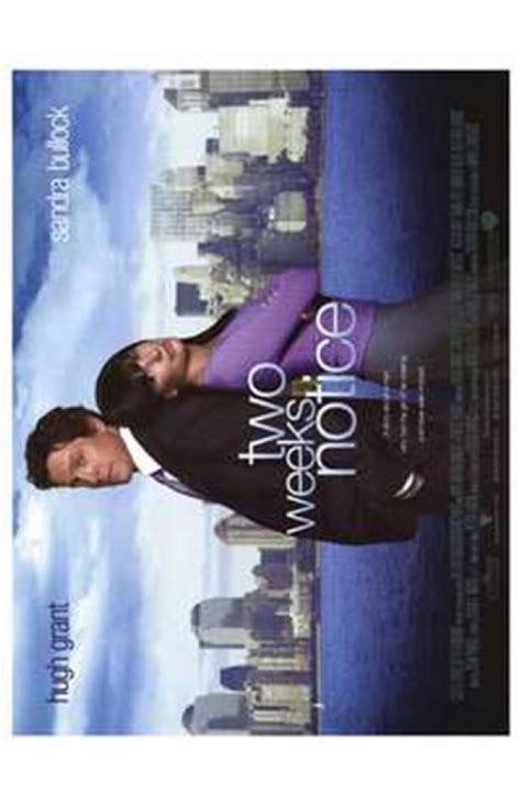 Two Weeks Notice Movie Poster (11 x 17) - Item # MOV210275 - Posterazzi