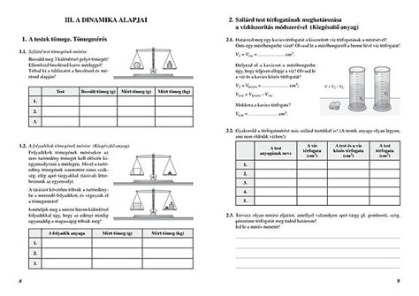 Fizika Oszt Ly T Maz R Feladatok Mozaik Pdf