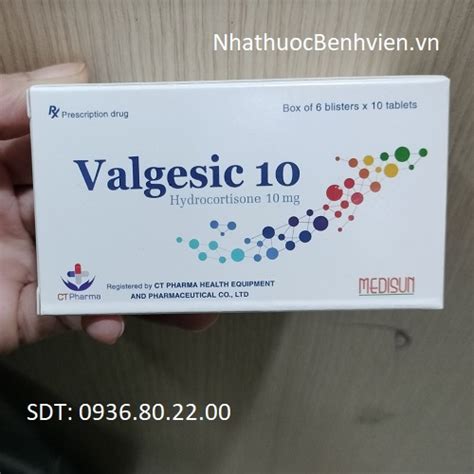 Thuốc Valgesic 10mg Bán Thuốc Theo Đơn