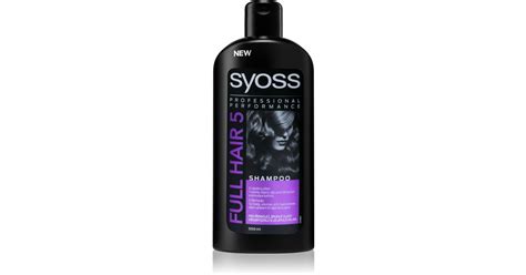 Syoss Full Hair Density Volume Anti Hair Loss Shampoo For Fine Hair