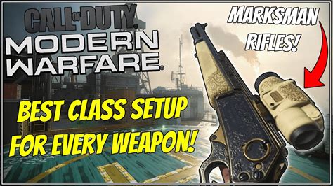 The Best Class Setup For Every Marksman Rifle In Modern Warfare