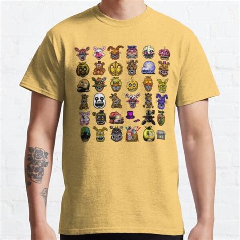 Five Nights At Freddy S Pixel Art Multiple Characters New Etsy