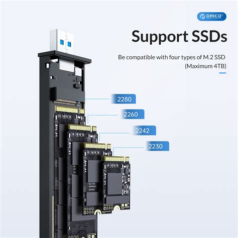 ORICO M 2 Dual Protocols SSD Enclosure ORICO奥睿科官网