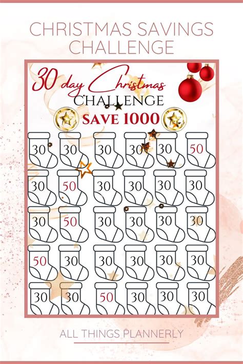 The Christmas Savings Challenge Is Here