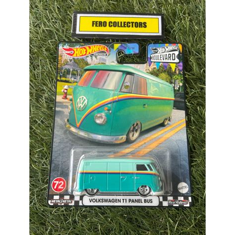 Hot Wheels Volkswagen T1 Panel Bus Boulevard Shopee Malaysia