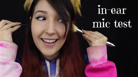 Asmr I Am The Microphone ~ Ear Tapping Rubbing Cupping Brushing