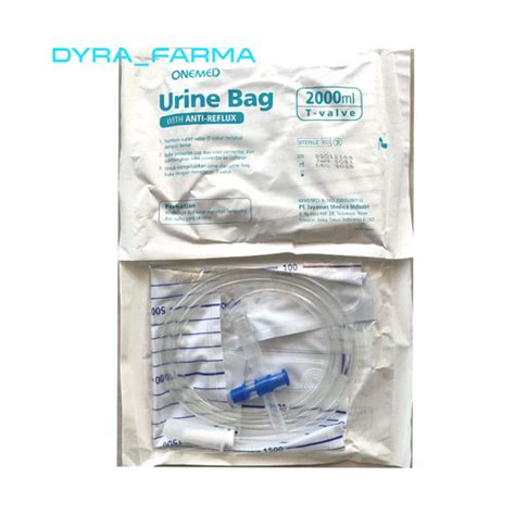 Jual Urine Bag T Valve Ml Onemed Kantong Urin T Valve Liter