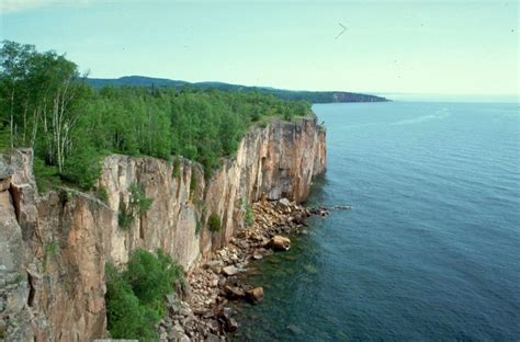 The Gorgeous Palisade Head Cliffs On Lake Superior