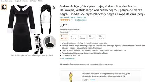 Disfraces Low Cost Para Halloween Que Puedes Encontrar En Amazon