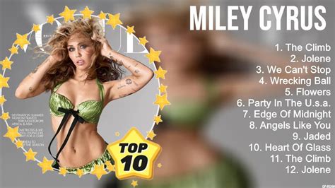 Miley Cyrus Greatest Hits ~ Best Songs Music Hits Collection Top 10 Pop Artists Of All Time