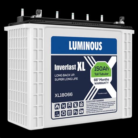 Luminous 150Ah XL 18066 Tall Tubular Battery At Rs 17000 Luminous