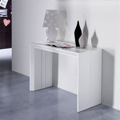 white gloss console table ideas  foter