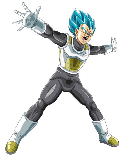 Super Saiyan Blue Vegeta By Brusselthesaiyan On Deviantart