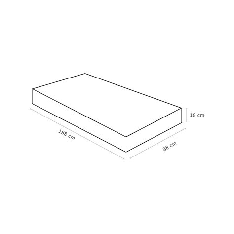 Colch O Iso D Solteiro X X Cm Ortobom Madeiramadeira