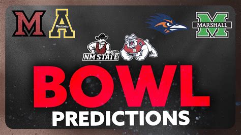 2023 College Football Bowl Game Predictions Youtube