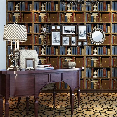 Купить 6216-Винтаж ретро Винил полке дизайн рельефные Обои для гостиной ...