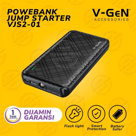 Jual Powerbank V Gen Vjs Jump Starter Mah Car Jumper Starter