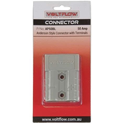 Voltflow Anderson Style Connector Grey Free Delivery Snowys