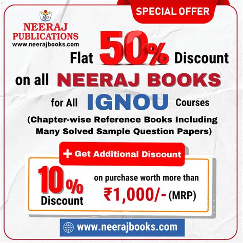 Ignou Study Material Buy Ignou Books Ignou E Books Guides Neeraj Books