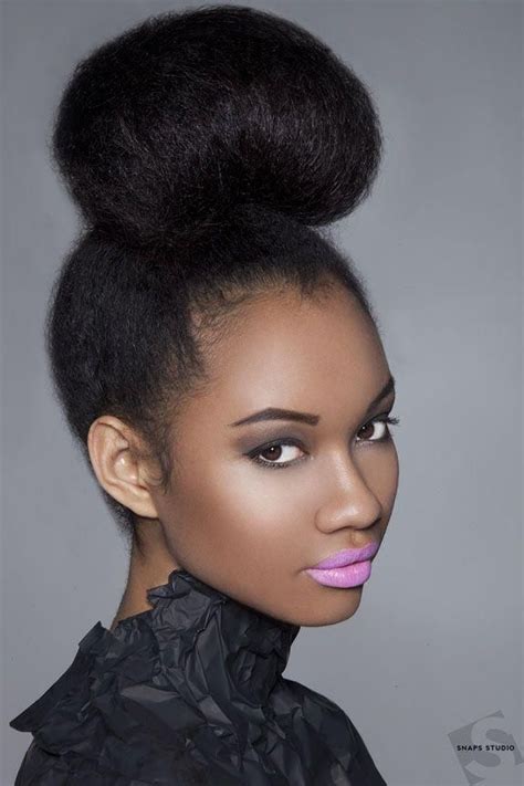 6 Out Of This World Bun Hairstyle Idea For Black Women