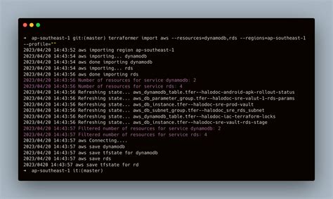 Reverse Terraforming Using Terraformer