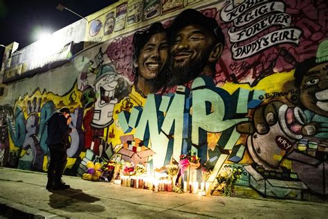 Kobe Bryant Los Angeles Lo Omaggia Con Un Murales