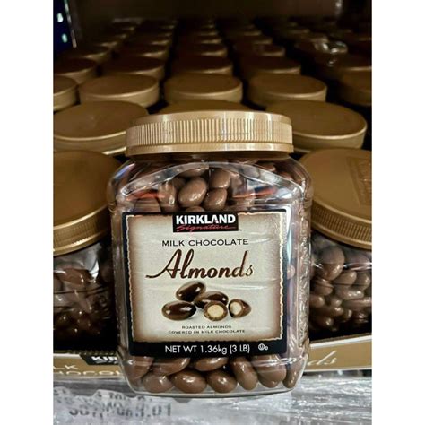 Kẹo Socola Sữa Bọc Hạnh Nhân Kirkland Milk Chocolate Almonds 136kg