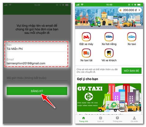 H Ng D N T Xe Gv Taxi Tr N I N Tho I Di Ng