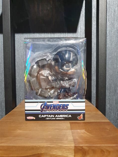 Hot Toys Avengers Endgame Captain America Battling Version Cosbaby Misb Hobbies Toys Toys