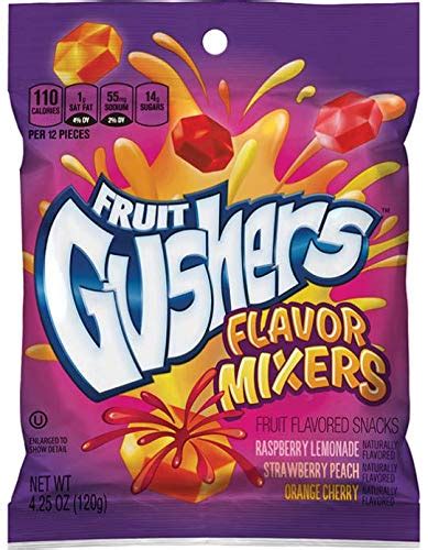 Buy Fruit Gushers Flavor Mixers Fruit Flavored Snacks Naturally