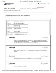 Review Test Submission Midterm Exam 202124 SOCY 100 50 60B Pdf