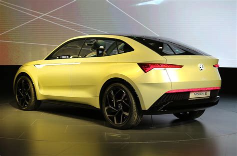 Skoda Vision E: electric car to offer SUV and coupe bodystyles