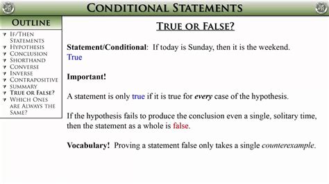 Conditional Statement Geometry Practice