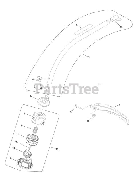 Toro 51958 Toro 17 Curved Shaft String Trimmer SN 319000001