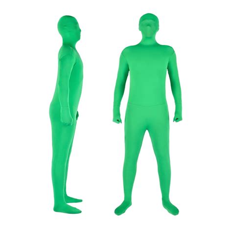 Docooler Full Body Photography Chromakey Green Suit Unisex Adult Green