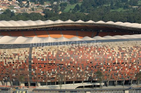 Luftbild Johannesburg Sportstätten Gelände der Arena des Stadion FNB