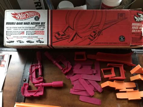 Hot Wheels Double Dare Race Action Set With Box Missing Cars Antique Price Guide