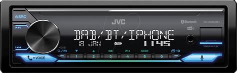 Jvc Kd X Dbt Autoradio Dab Con Usb Bluetooth E Vario Colour Da