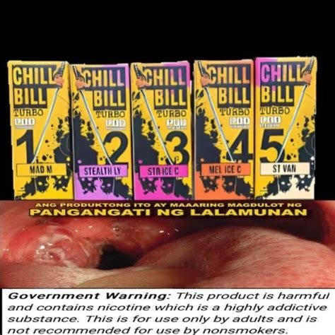 Chill Bill Turbo Salt Nic Mg Legit Lazada Ph