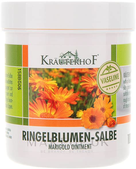 Calendula Vaseline Ointment Krauterhof Marigold Ointment Makeup Uk